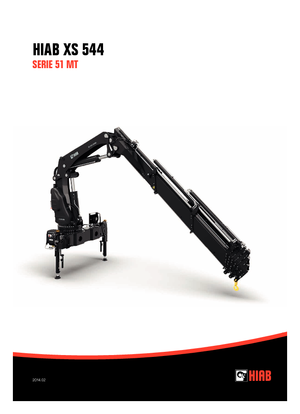 Hydr. Ladekrane Hiab XS 544 E-6 HIPRO