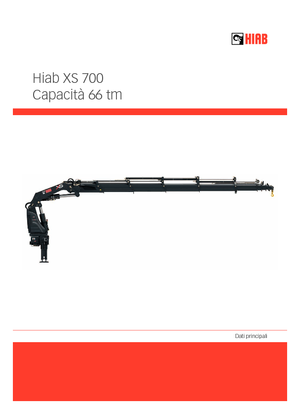 Hydr. Ladekrane Hiab XS 700 E-9 HIPRO CD