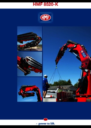 Hydr. Ladekrane HMF 8520-OK6