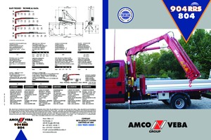 Hydr. Ladekrane Amco Veba 904-4 S