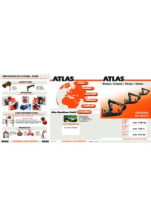 Hydr. Ladekrane Atlas AK 104.3 V A11