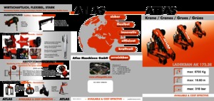 Hydr. Ladekrane Atlas AK 172.3E A3 