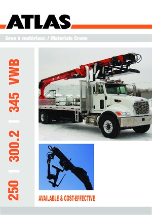 Hydr. Ladekrane Atlas AK 345 VWB