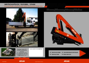 Hydr. Ladekrane Atlas AK 35.1 