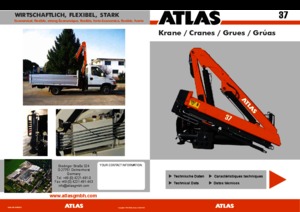 Hydr. Ladekrane Atlas AK 37.3