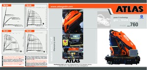 Hydr. Ladekrane Atlas AK 760.8 J4