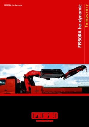 Hydr. Ladekrane Fassi F 1950 RAL 2.28 he-dynamic