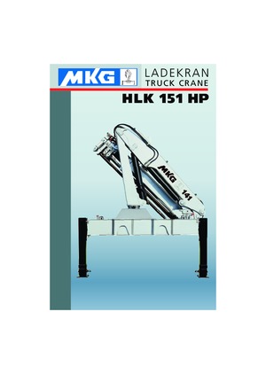 Hydr. Ladekrane MKG HLK 151 HP a2 