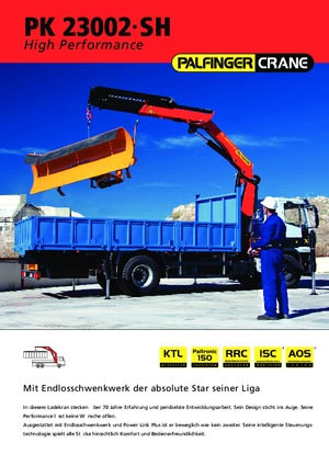 Hydr. Ladekrane Palfinger PK 23002 SH B