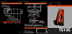 Hydr. Ladekrane Atlas TC 13 C SF2