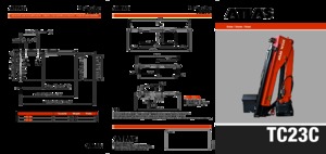 Hydr. Ladekrane Atlas TC 23 C SF2