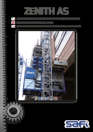 Industrieaufzüge Safi ZENITH AS 2000