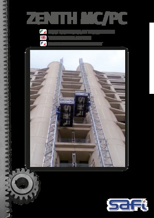 Industrieaufzüge Safi ZENITH MC/PC