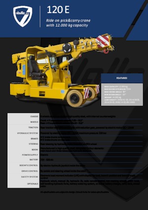 Industrie-Mobilkrane Valla 120 E 