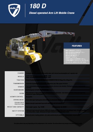 Industrie-Mobilkrane Valla 180 D 