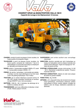 Industrie-Mobilkrane Valla 180 E 