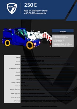 Industrie-Mobilkrane Valla 250 E 