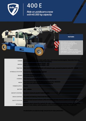 Industrie-Mobilkrane Valla 400 E 
