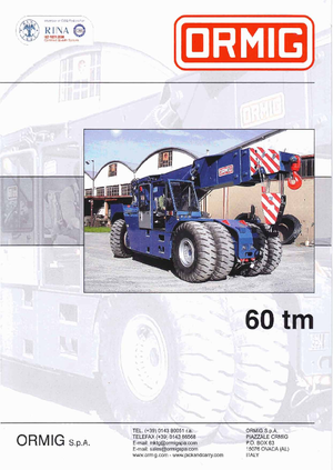 Industrie-Mobilkrane ORMIG 60 tm