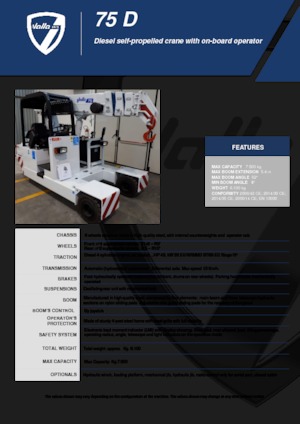Industrie-Mobilkrane Valla 75 D 