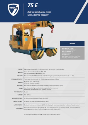 Industrie-Mobilkrane Valla 75 E 