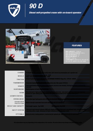 Industrie-Mobilkrane Valla 90 D 