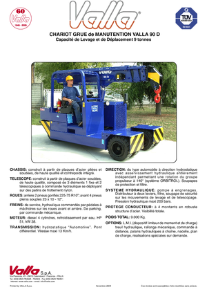 Industrie-Mobilkrane Valla 90 D 