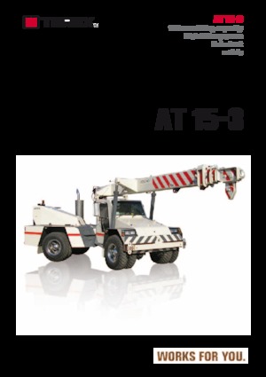 Industrie-Mobilkrane Franna AT 15-3