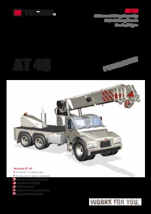 Industrie-Mobilkrane Franna AT 40