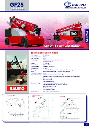 Industrie-Mobilkrane Galizia G 20 E