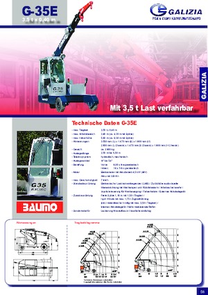 Industrie-Mobilkrane Galizia G 35 E