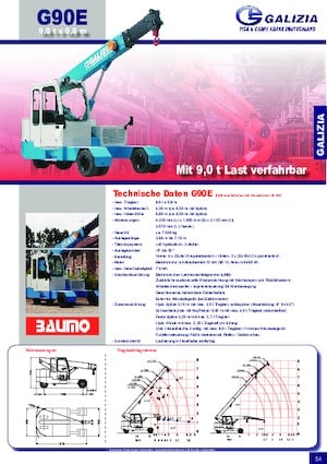 Industrie-Mobilkrane Galizia G 90