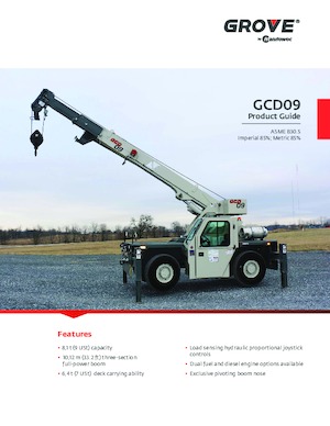 Industrie-Mobilkrane Grove GCD09