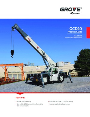 Industrie-Mobilkrane Grove GCD20