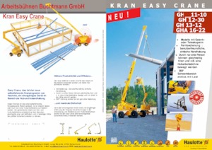 Industrie-Mobilkrane Haulotte GH 12-30
