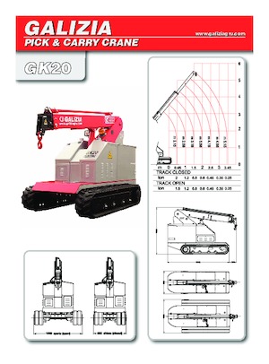 Industrie-Mobilkrane Galizia GK 20 E