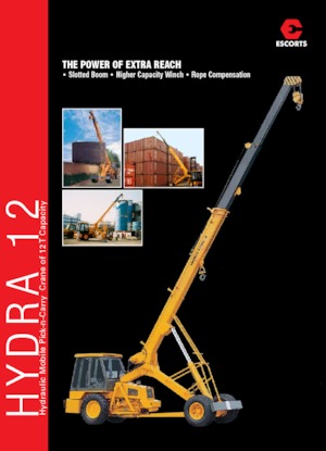 Industrie-Mobilkrane Escorts Hydra 12 SB