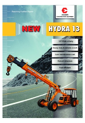 Industrie-Mobilkrane Escorts Hydra 13
