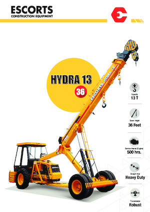 Industrie-Mobilkrane Escorts Hydra 1336