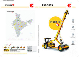 Industrie-Mobilkrane Escorts Hydra 1342
