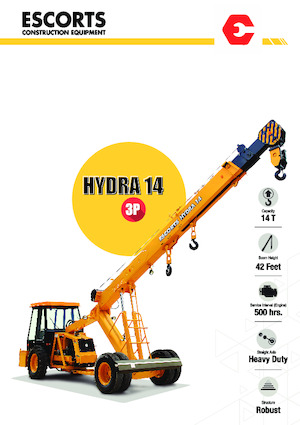 Industrie-Mobilkrane Escorts Hydra 14 3P