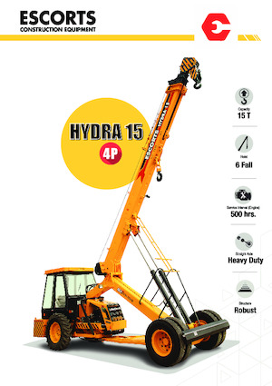 Industrie-Mobilkrane Escorts Hydra 15 4P