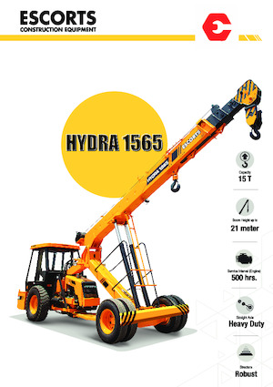 Industrie-Mobilkrane Escorts Hydra 1565