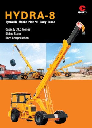 Industrie-Mobilkrane Escorts Hydra 8