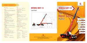 Industrie-Mobilkrane Escorts Hydra NXT 13