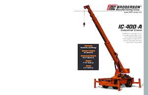 Industrie-Mobilkrane Broderson IC-400
