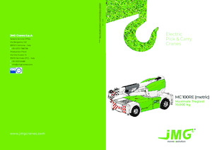 Industrie-Mobilkrane JMG MC 100RE