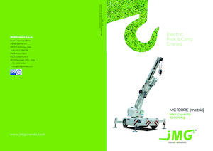 Industrie-Mobilkrane JMG MC 100RE