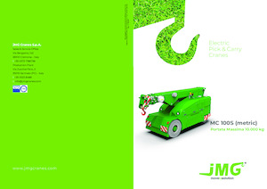 Industrie-Mobilkrane JMG MC 100S