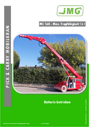Industrie-Mobilkrane JMG MC 160